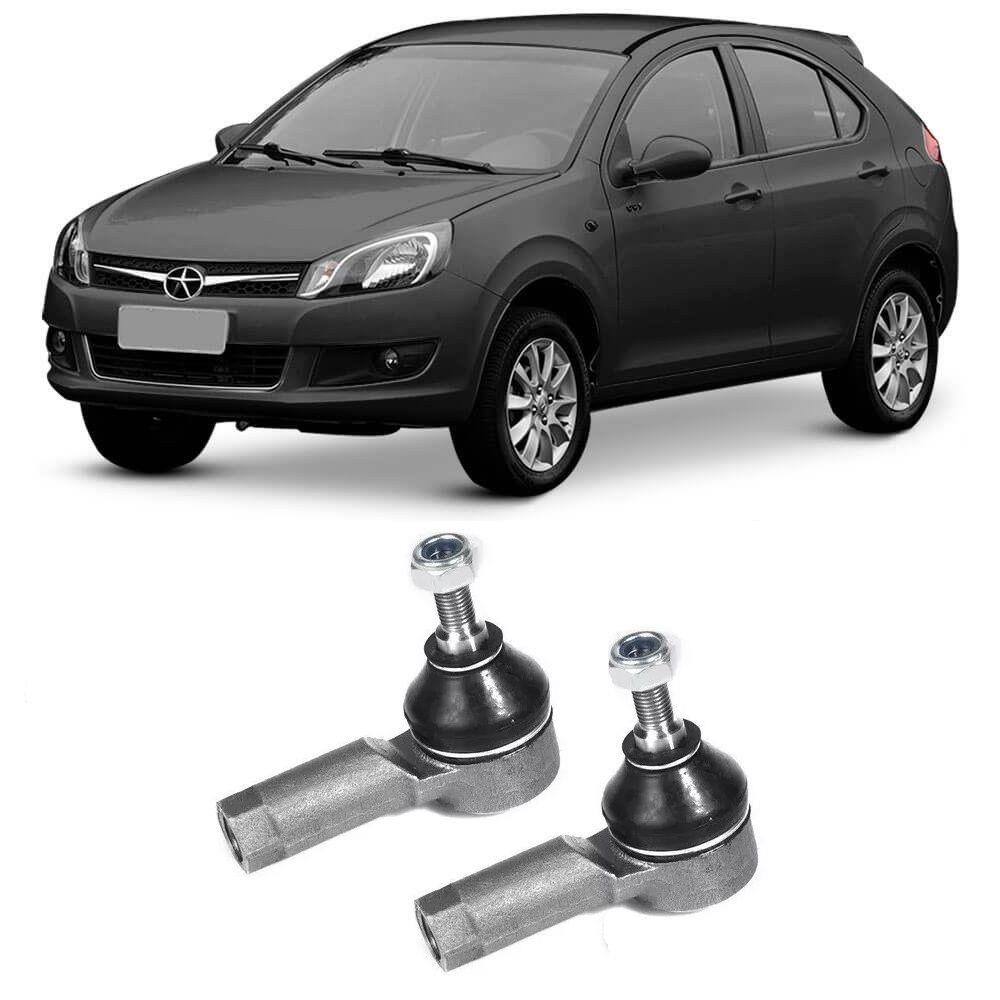 Terminal de Direção Jac J3 Dianteiro 2011 Até 2015 Flex Automotive - O Par