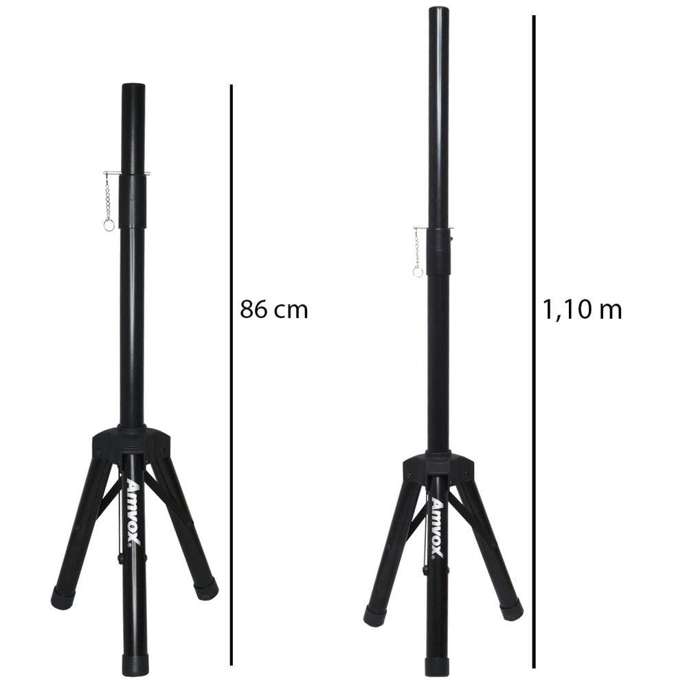 トップス Pedestal PEDESTAL TRIPÉ PARA CAIXA ACÚSTICA PROFISSIONAL ASP-19S - mcaaudio