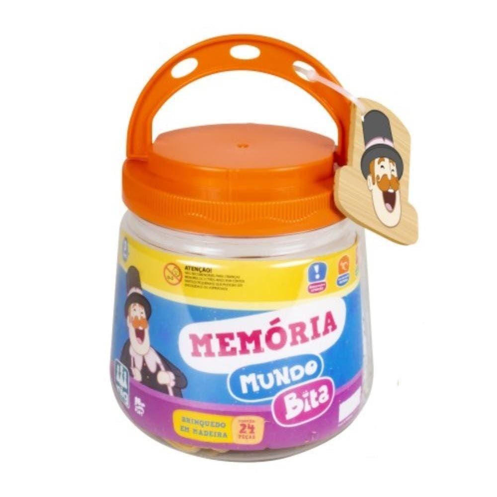 Jogo Da Memoria Infantil Mundo Bita Da Nig Brinquedos 0691