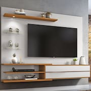 Painel Para Tv Até 60 Polegadas 1 Porta Nt1115 Off White/freijó Trend - Notável