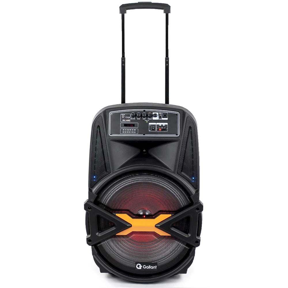 Caixa de Som Portátil Gallant 500 com Bluetooth 4.2 Bivolt