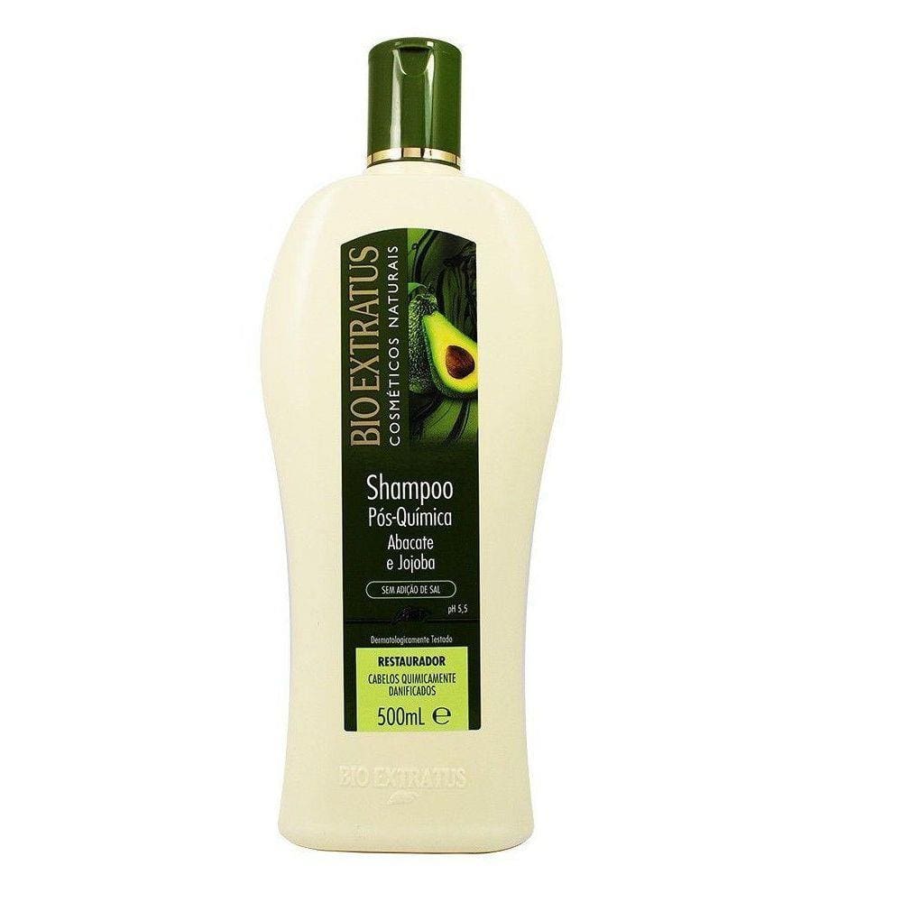 Shampoo Pós Química Abacate E Jojoba Bio Extratus 500ml