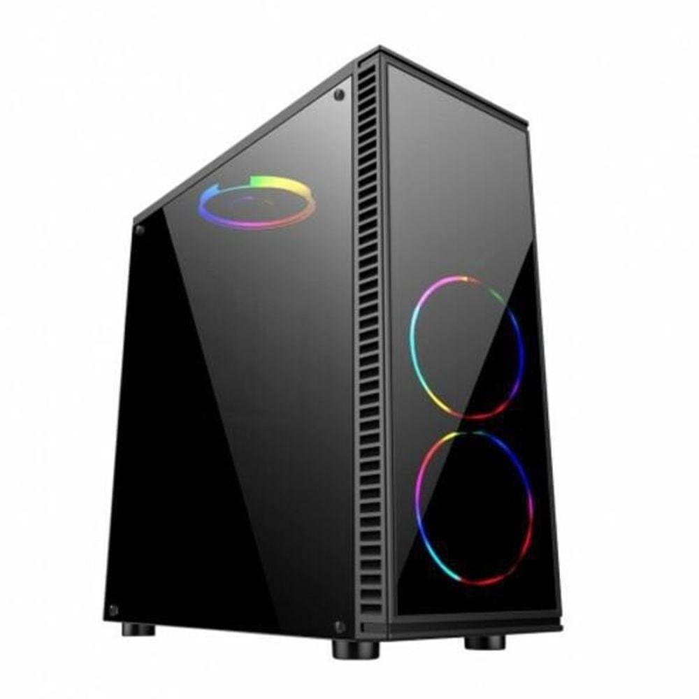 Gabinete Gamer Bg-014 Preto Bluecase - Usb 3.0