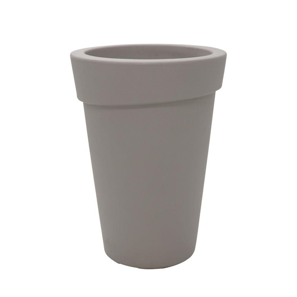 Vaso Gipsy Em Polietileno Concreto 90 Cm Tramontina