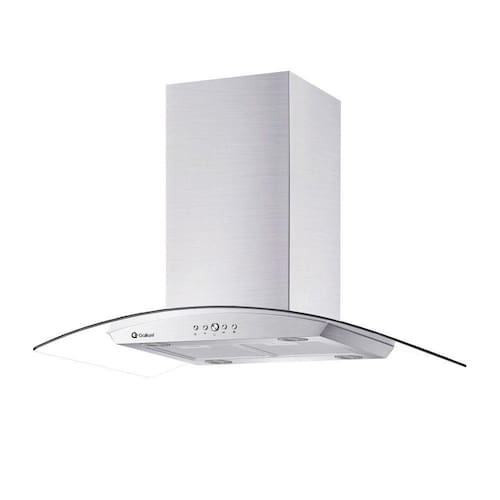 Coifa Ilha Gallant Milano Vidro Curvo Inox 90cm Menor preço em Coifa Ilha Gallant Milano Vidro Curvo Inox 90cm