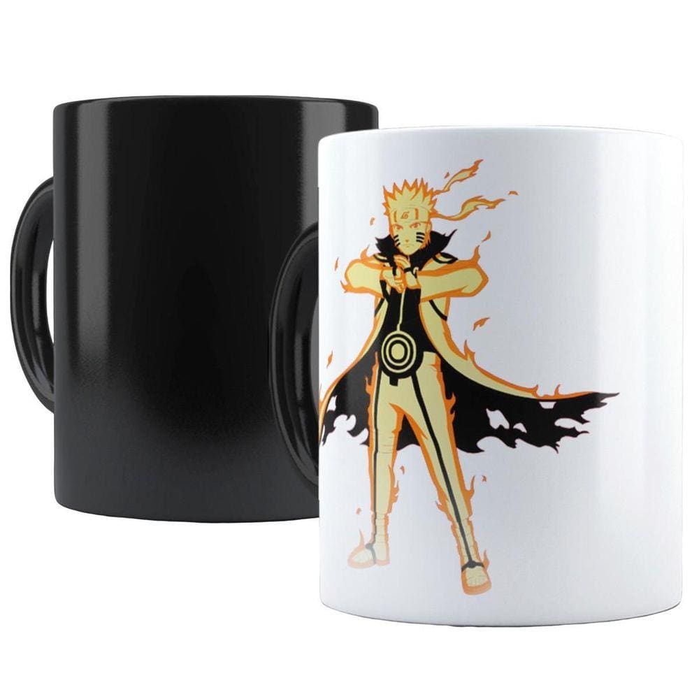 Caneca Mágica Naruto Anime Termossensível Modelo 4