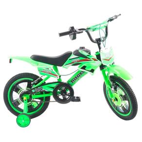 Bike Moto Cross Amarela Aro 16, Uni Toys, 1173 