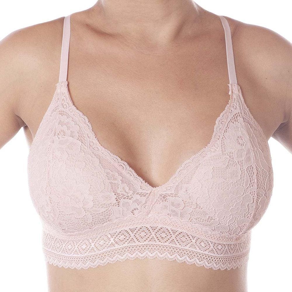 Sutiã Top De Bojo Removível Rendado Liebe