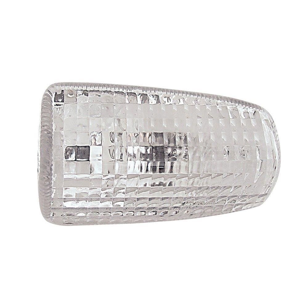 Lente Pisca Cristal Metalizada Titan 125/150 Sem Parafuso