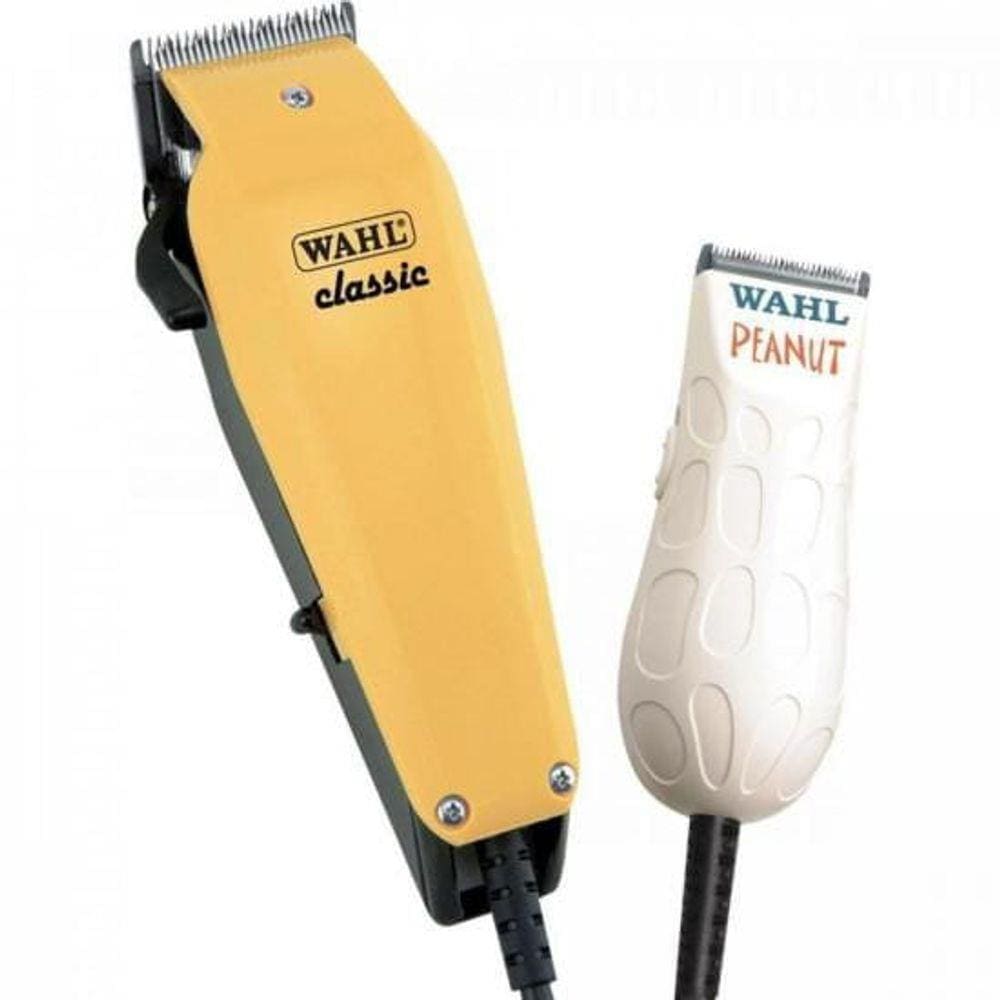 Kit Máquina De Cabelo Classic + Peanut Wahl