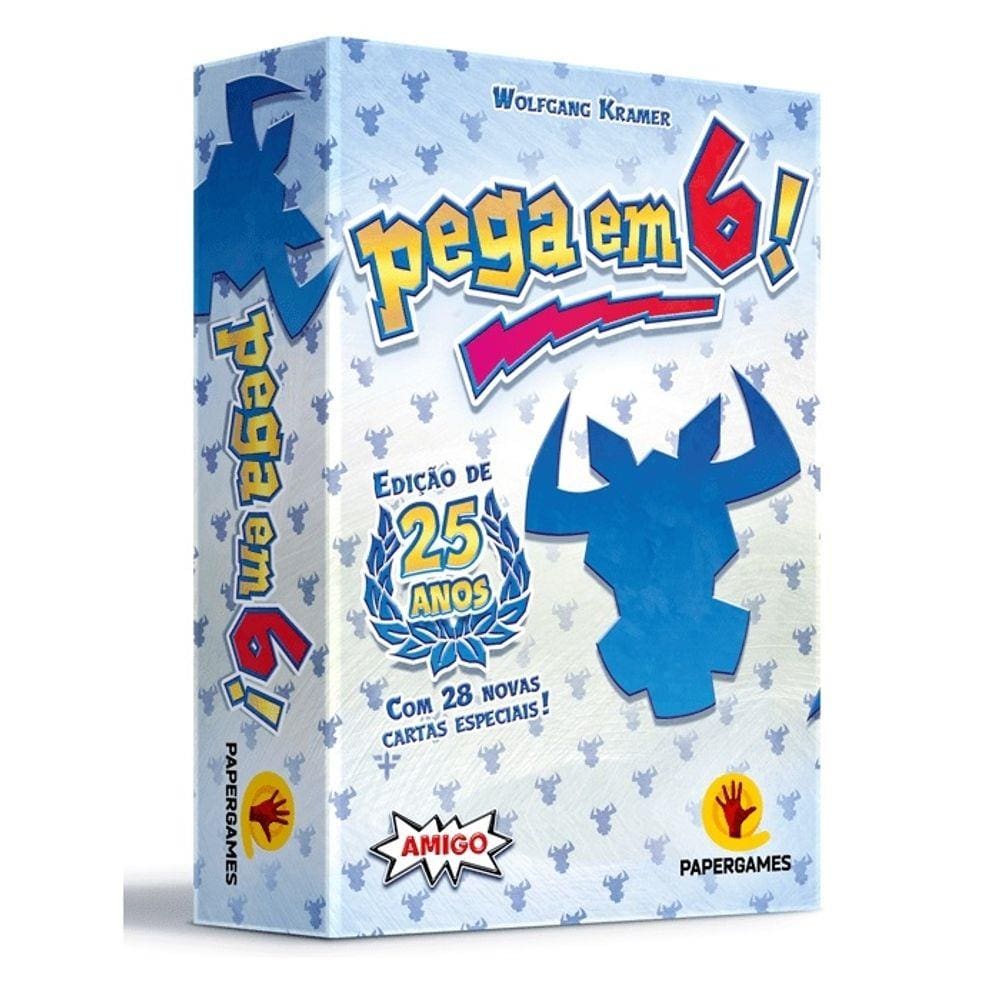 Pega em 6!- Jogo de Cartas - Papergames