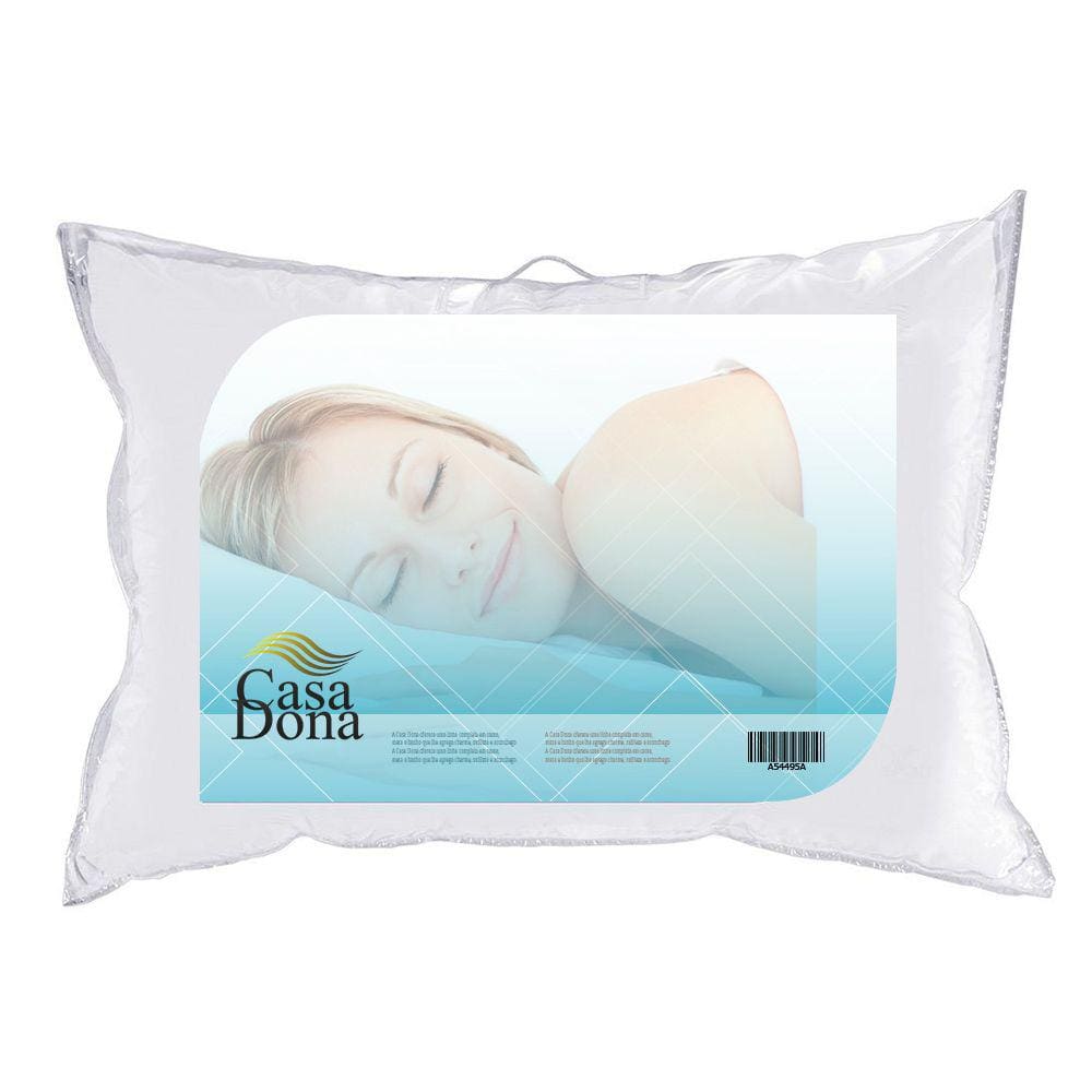 Travesseiro Percal 50X70Cm Casa Dona 200