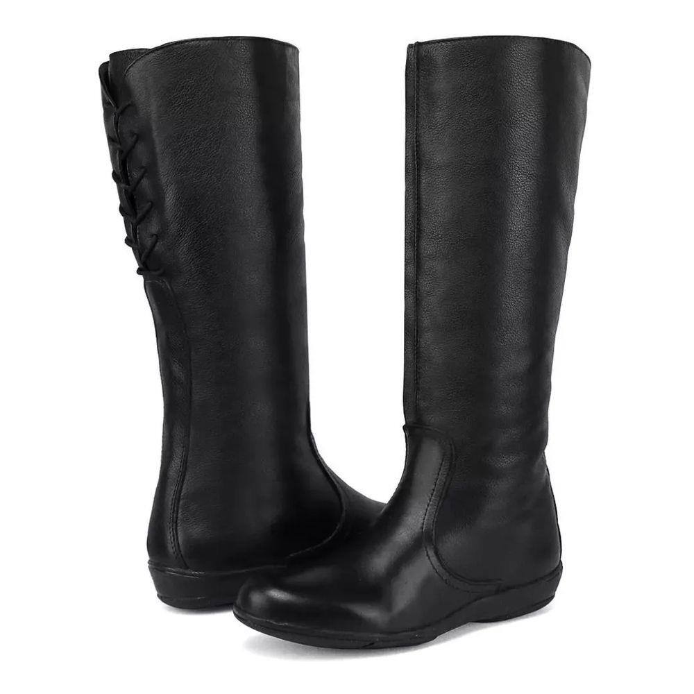 Botas cano longo sem salto | Extra