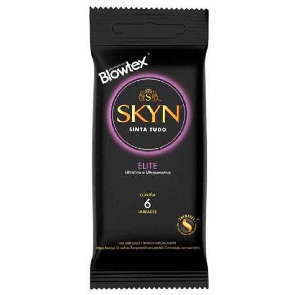 Preservativo SKYN Elite c/ 6 Unidades