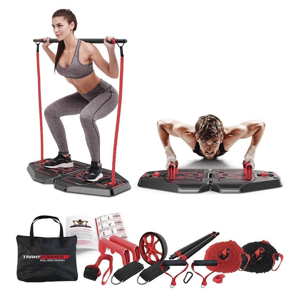 Genis Fitness Plataforma de Exercícios Transformer Full Body Station