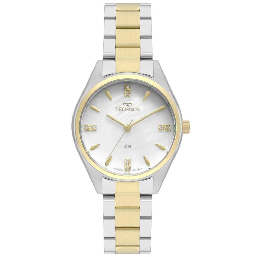 Relógio Technos Feminino Ref: 2036mks/5b Elegance Bicolor