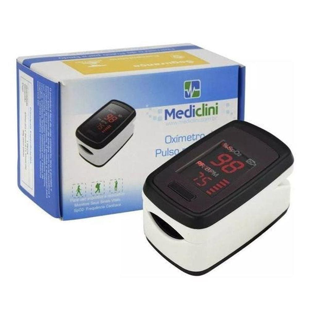 Oximetro De Dedo Portatil Adulto Mediclini - Bioland
