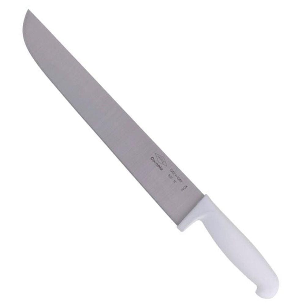 Faca para Carne Aço Inox 12 POL 30 CM - Branco