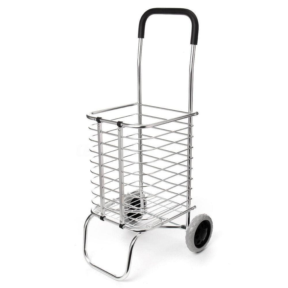 Carrinho Dobravel Aluminio Feira Portatil