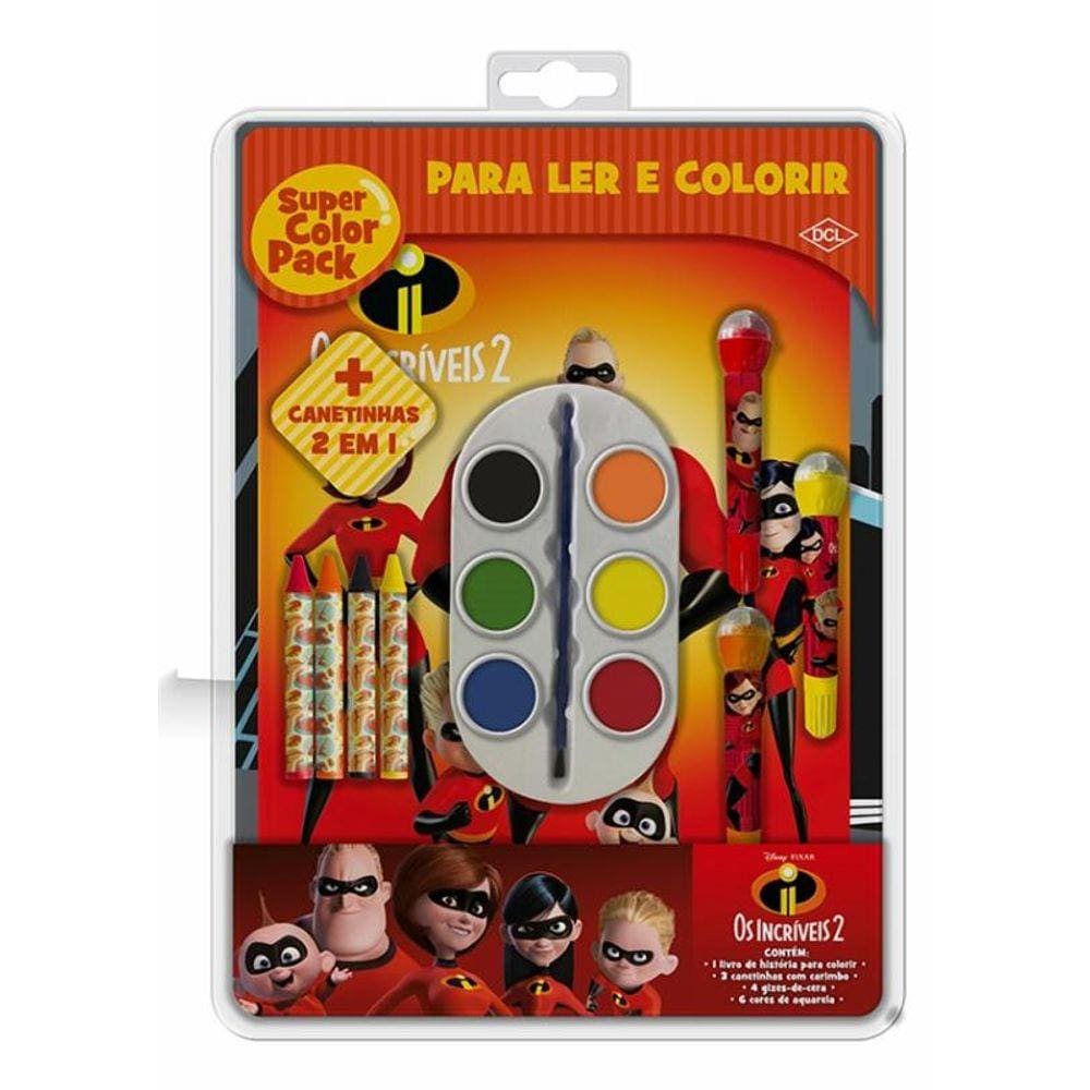 Disney - Super Color Pack - Os Incriveis 2