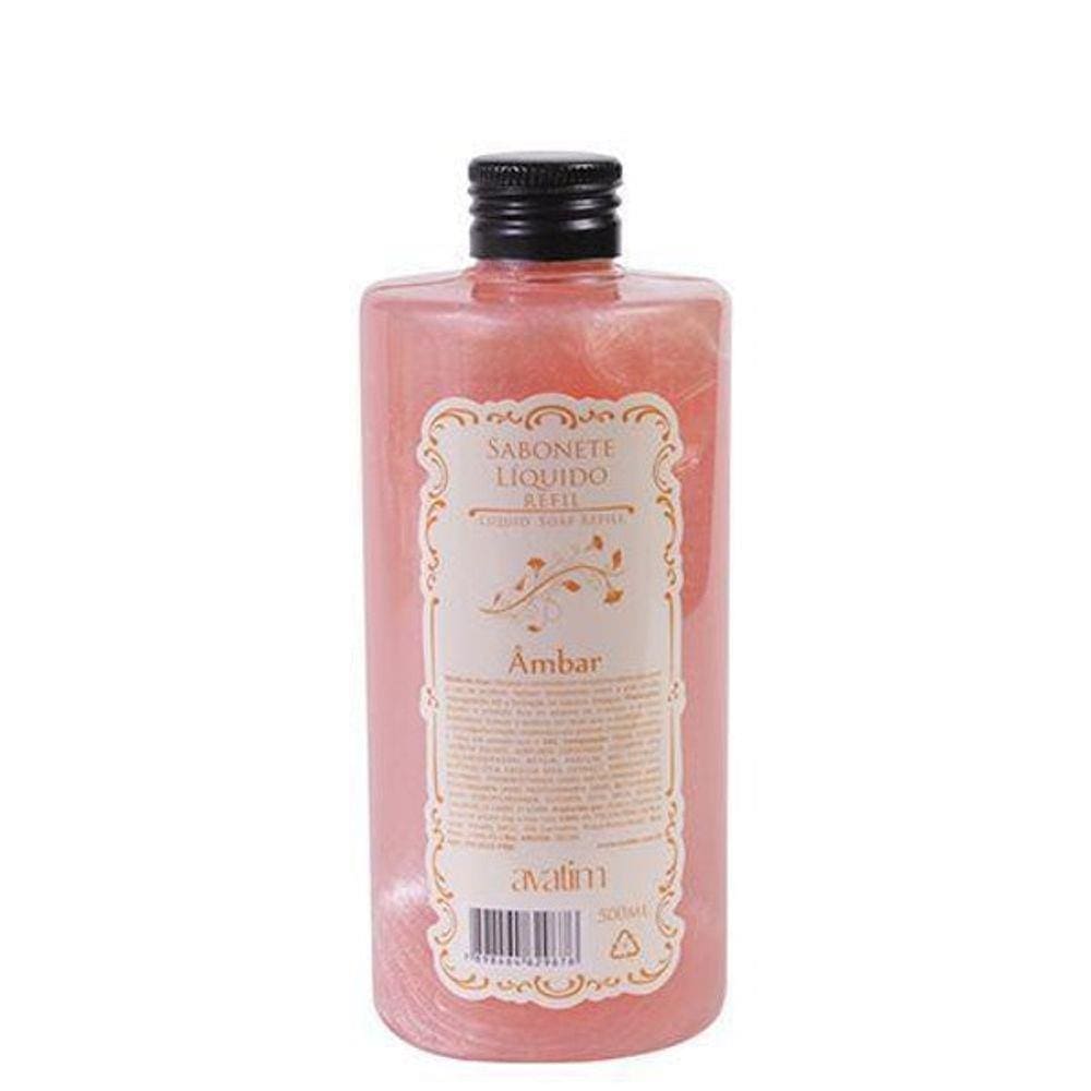 Refil Sabonete Liquido Âmbar 500Ml