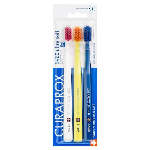 Trio Curaprox com 3 escovas cores Ultra Macia é boa?