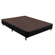 Base Sommier Linho Preto Casal (138x188x30) - Ortobom