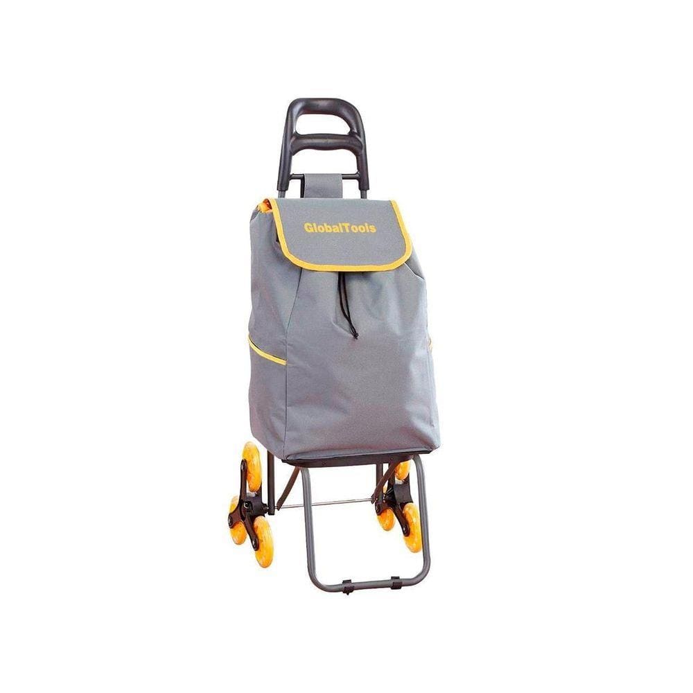 Carrinho De Feira Sobe Escada 3 Rodinhas 40Kg Globaltools