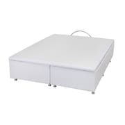 Base Baú Corino Branco Super King (193x203x39) - Ortobom