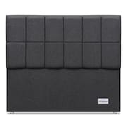 Cabeceira Piave Linho Cinza Casal (12x140x125) - Ortobom