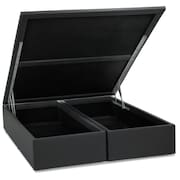 Base Baú Corino Cinza Casal (138x188x39) - Ortobom