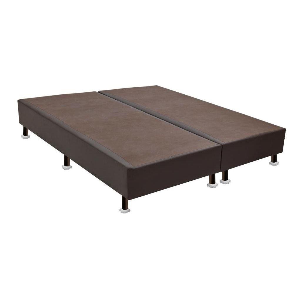 Base Sommier Corino Marrom Super King (193x203x23) - Ortobom