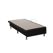 Base Baú Physical Preto Solteiro (88x188x25) - Ortobom