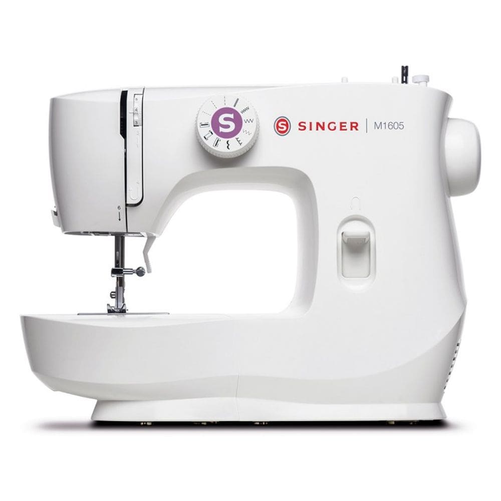 Máquina de Costura Portátil Singer M 1605 220V Branca