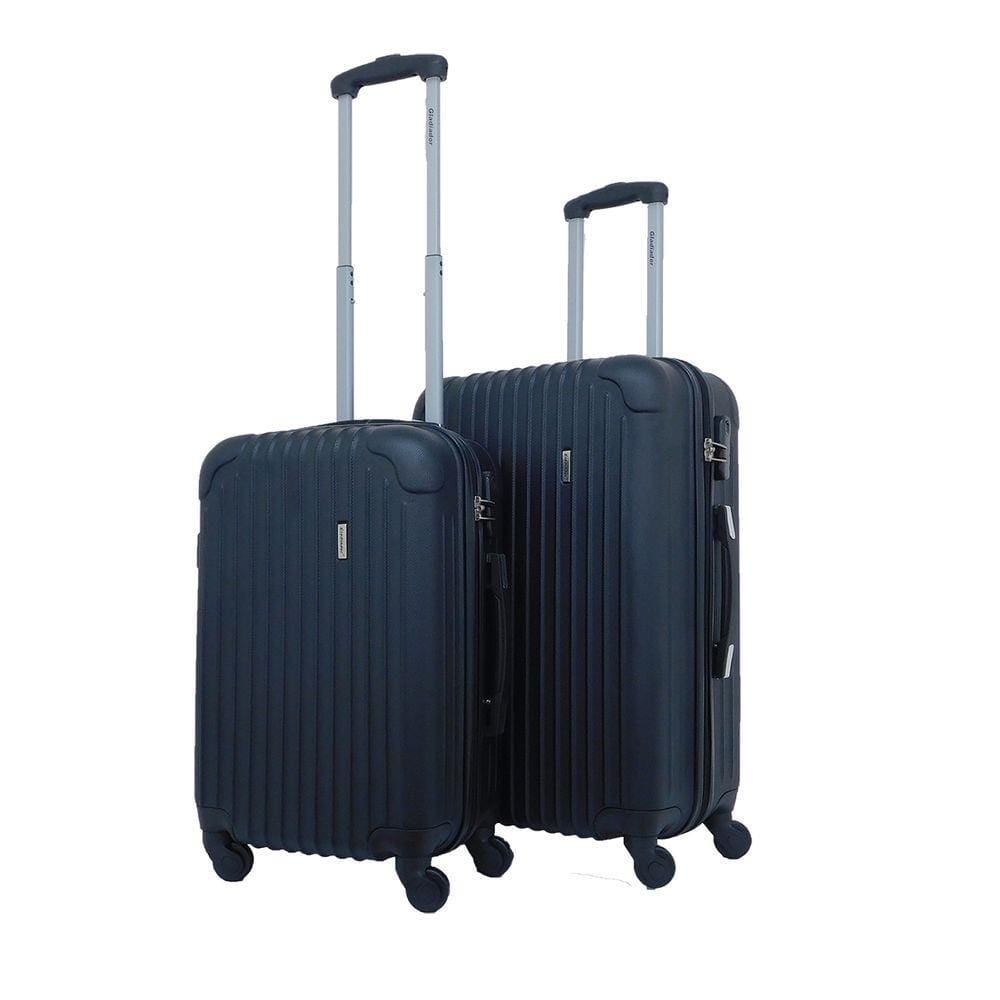 Kit Conjunto 2 Malas Rígidas 360° - Gladiador A2PM - Preto