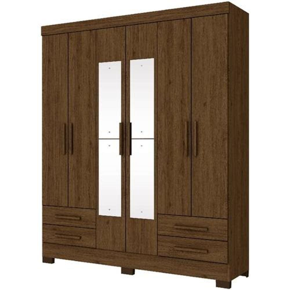 Roupeiro 06 Portas 04 Gavetas