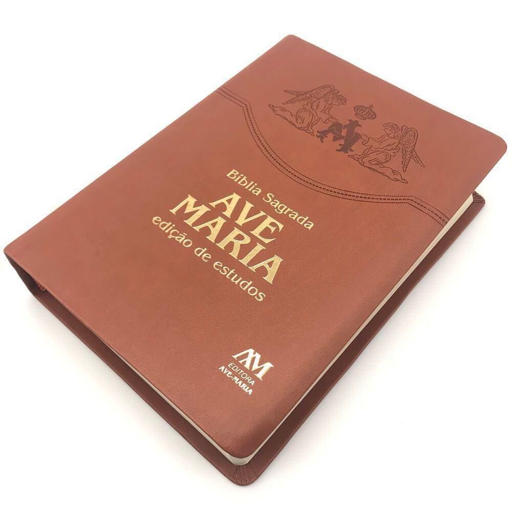 Bíblia Sagrada Edição De Estudos Católica Ave Maria