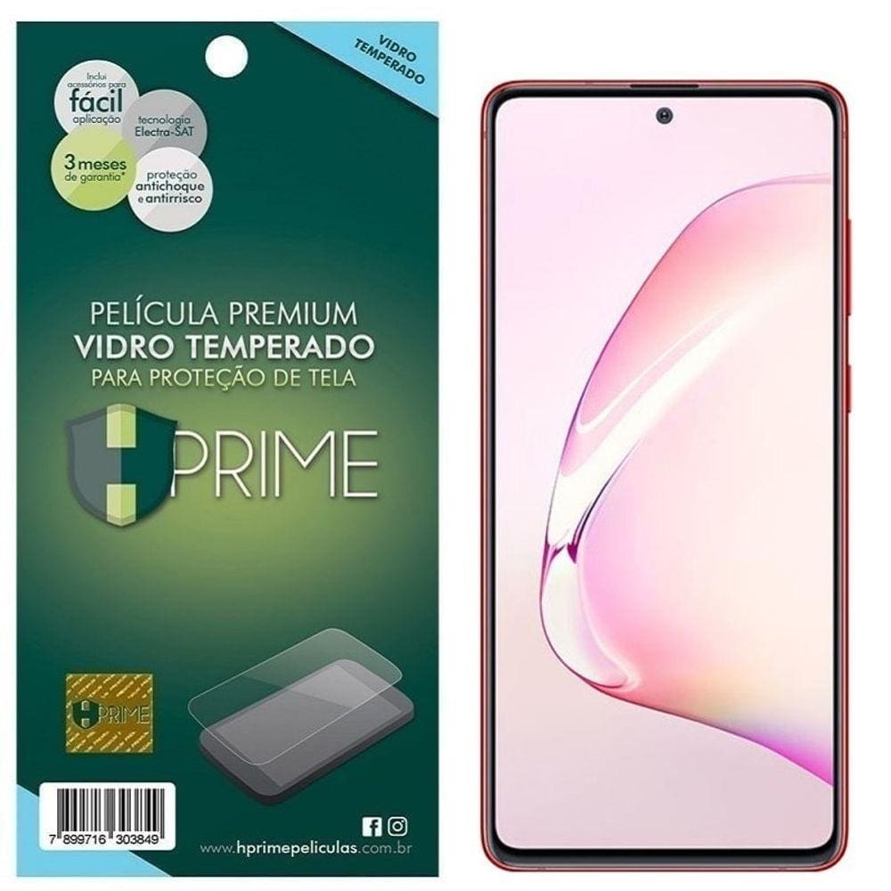 Película HPrime para Samsung Galaxy Note 10 Lite - Vidro Temperado Transparente