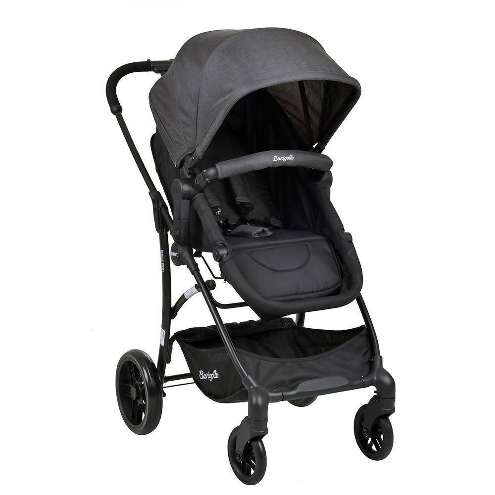 Carrinho Bebê Convert Dark Gray Burigotto