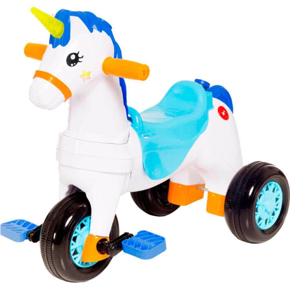 Triciclo Infantil Bandeirante Velobaby Reclinável - 2 em 1 - Pedal