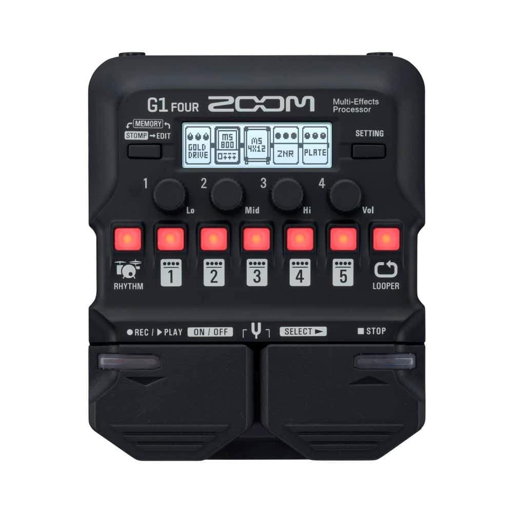 Pedaleira Zoom G1 Four Multi Efeitos Para Guitarra
