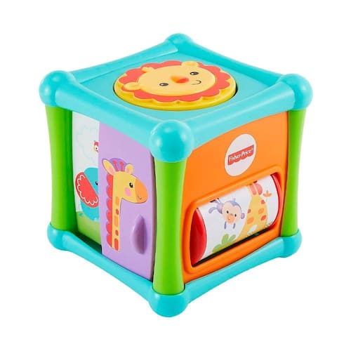 imagem-Fisher-Price Cubo Animaizinhos Divertidos - Mattel