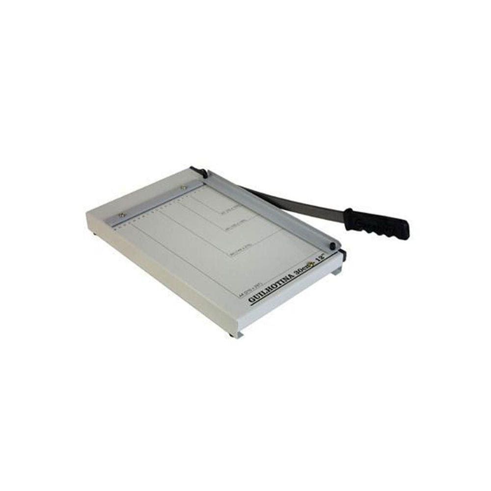 Guilhotina Refiladora Facão de Mesa 30cm A4 Capacidade 20 fls