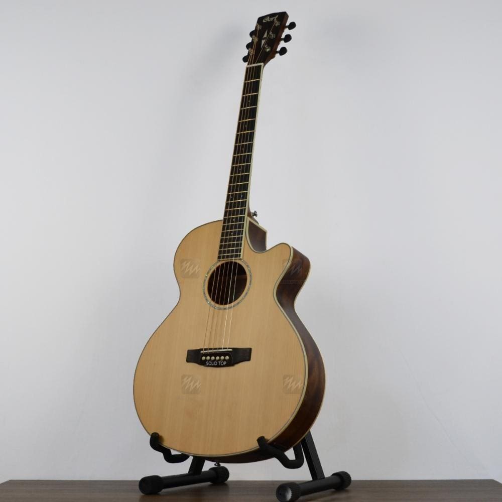 Violão Elétrico Slim Tampo Maciço Fishman SFX CED NS Cort