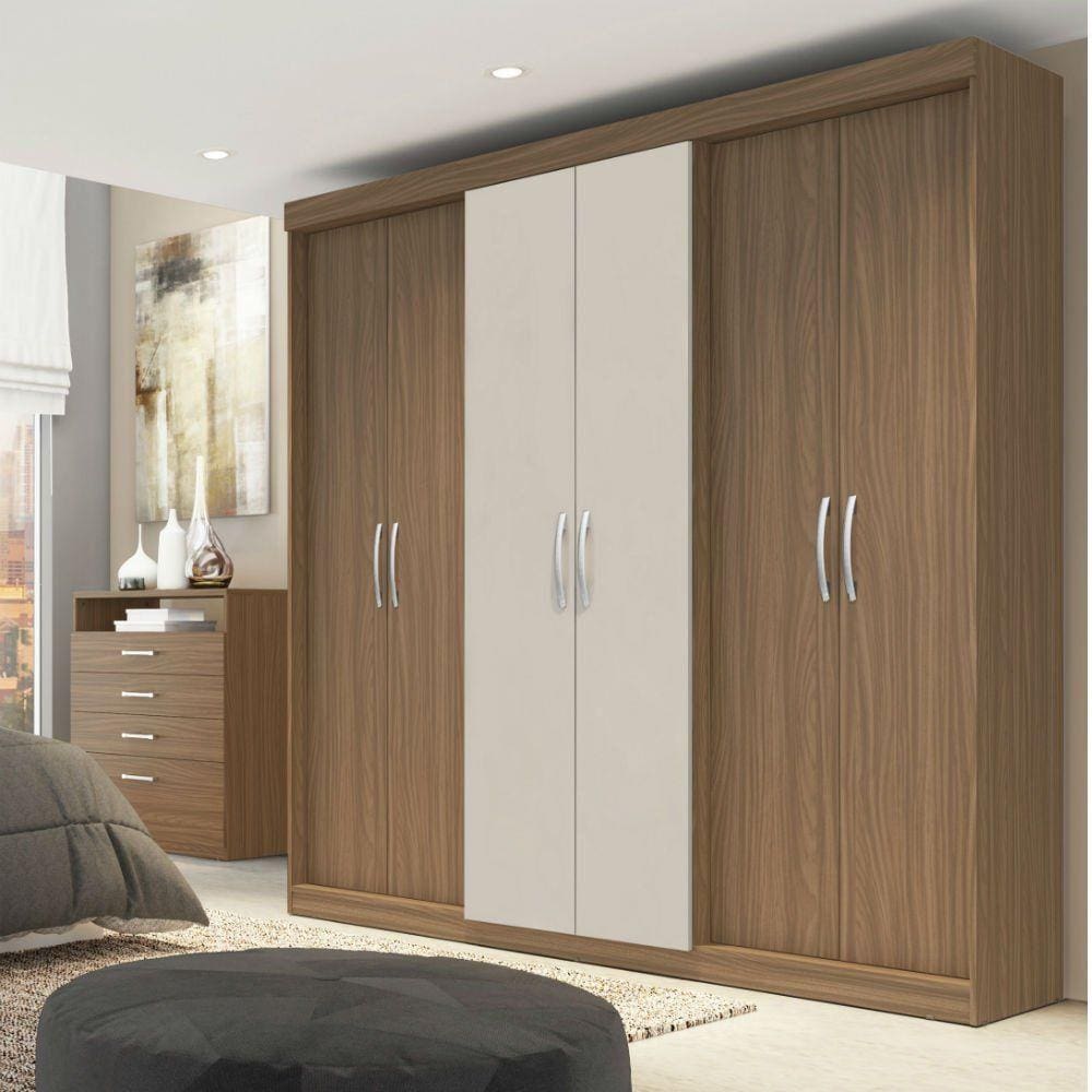 Guarda Roupa Casal 6 Portas PH1675  Herval