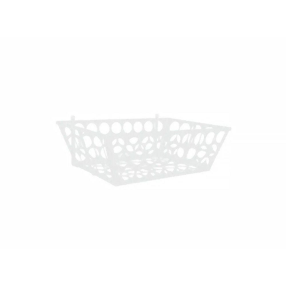 Lixeira De Rua Modelo Retangular 60Cm De Parede