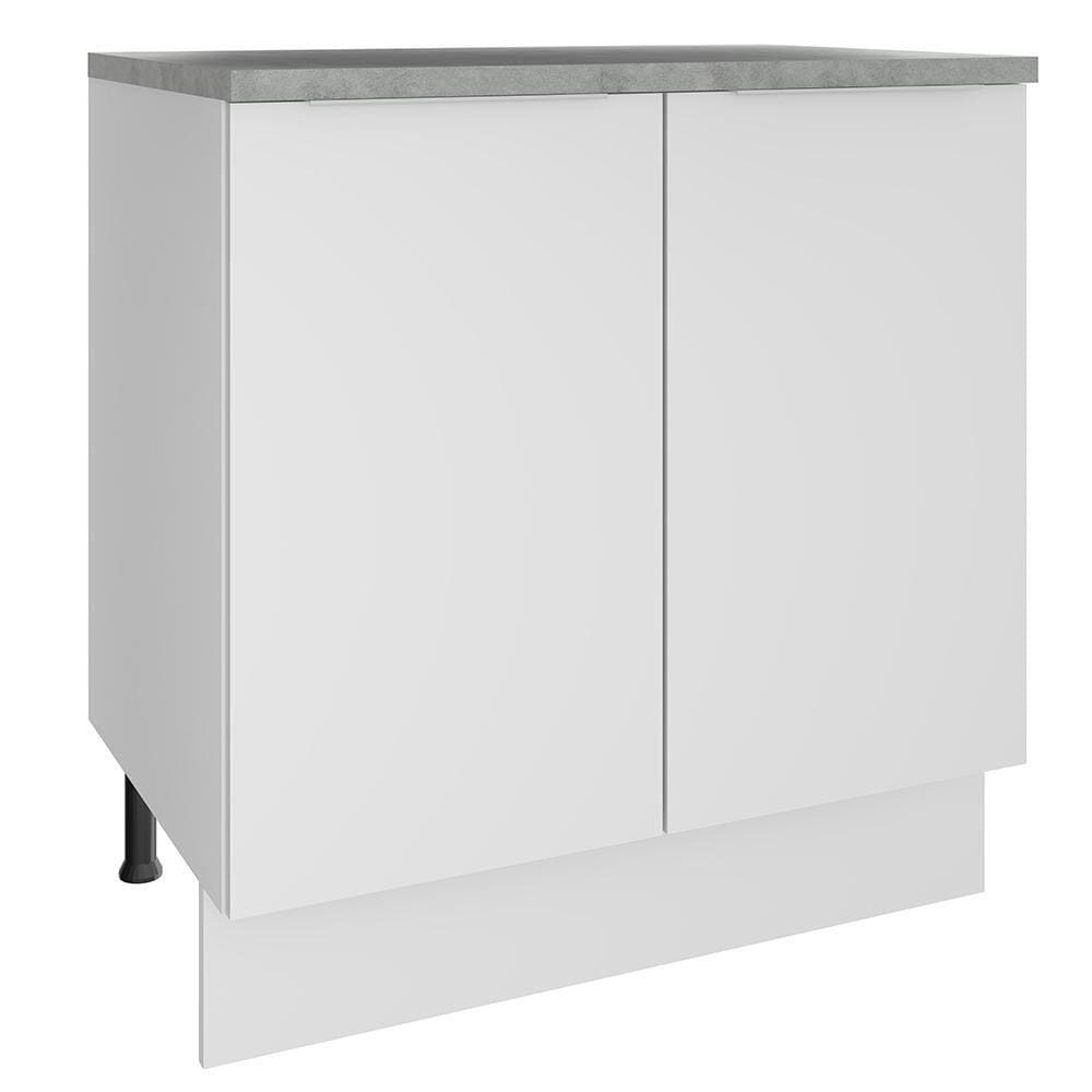 Balcão Stella 2 Portas Branco Madesa