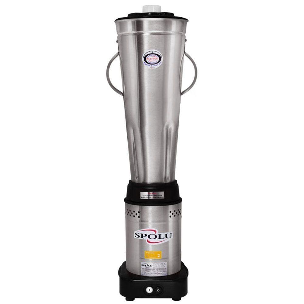 Liquidificador Industrial Baixa Rotação Spolu Inox 10 Litros SPL-052W