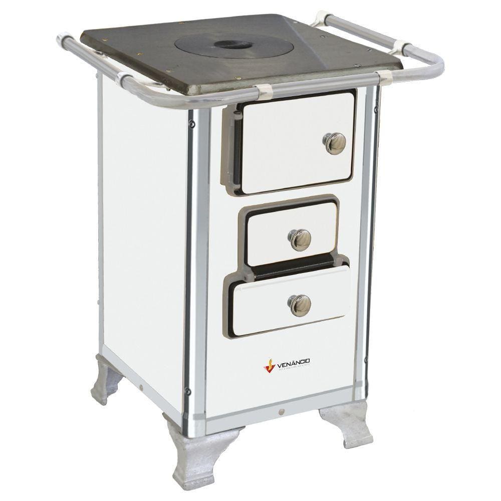 Fogão a Lenha 00 Venâncio sem Tampa Branco 00br