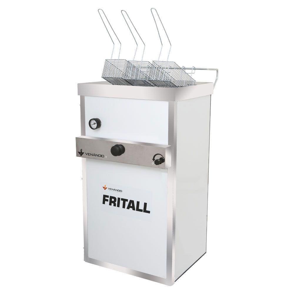 Fritadeira Industrial Venâncio 30 Litros 3 Cestos Água e Óleo a Gás Faoap30